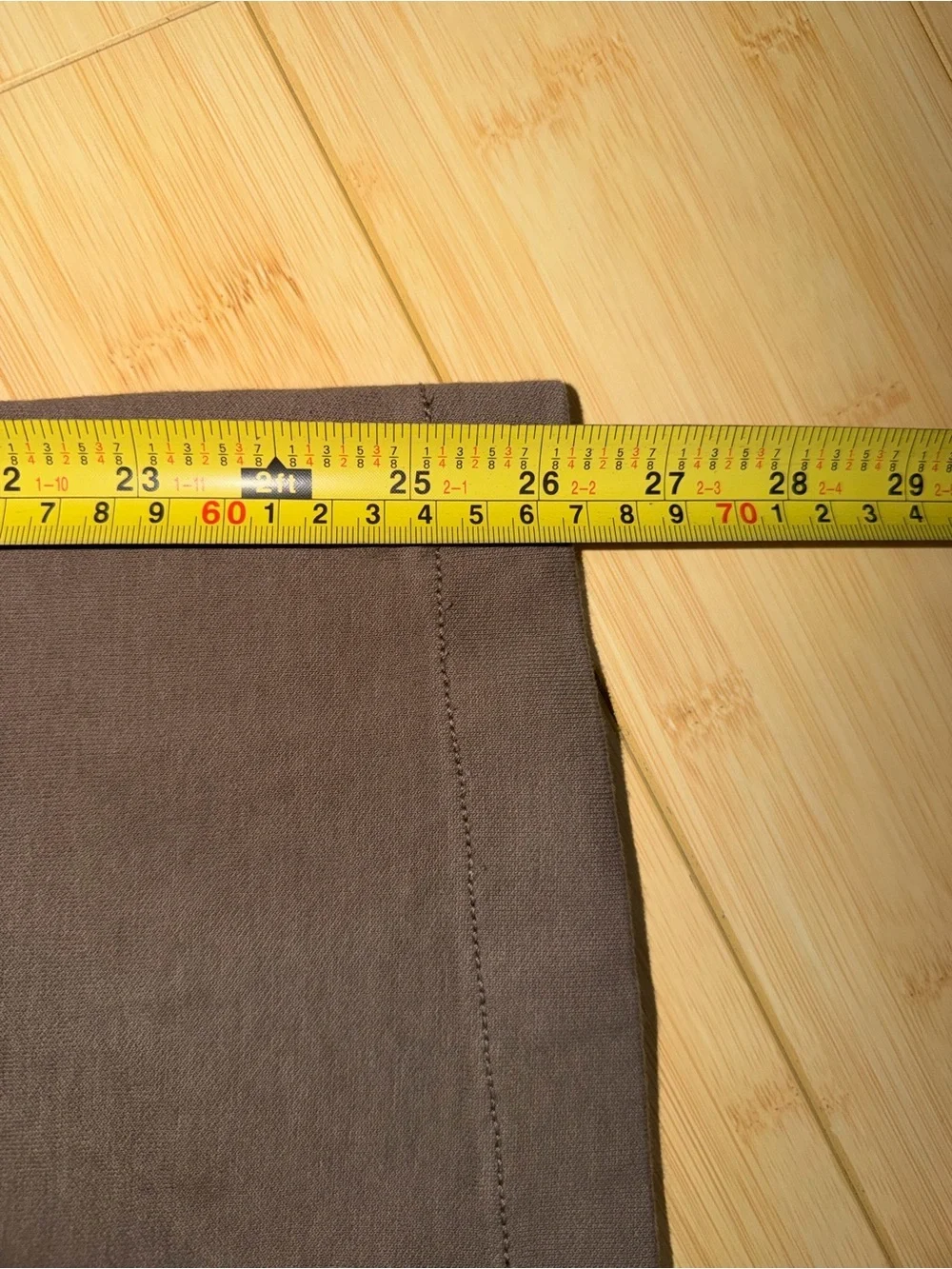 Zara Mens Cotton Lounge Pants - Brown - Size Small